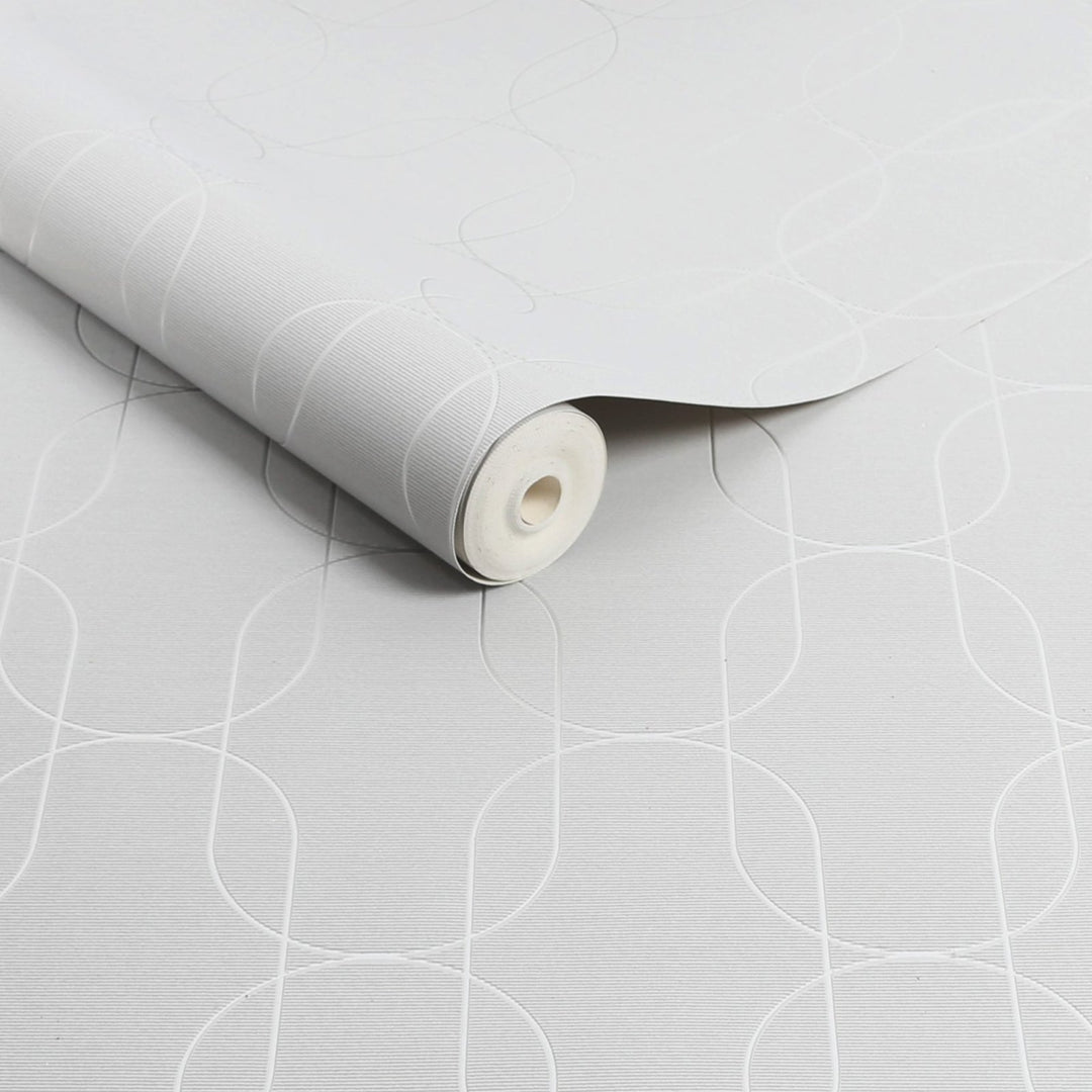  - Eternity Grey Wallpaper - 119550 - Decor Warehouse