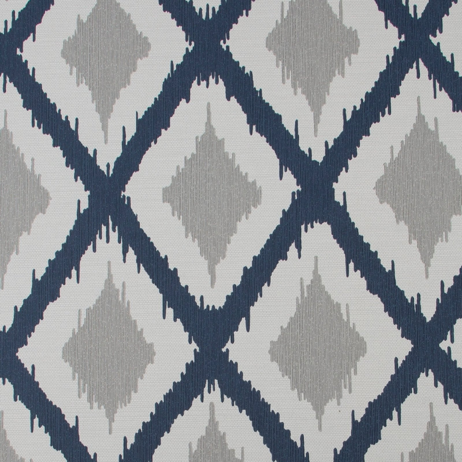 - Fresco IKAT Blue Wallpaper - 112159 - Decor Warehouse
