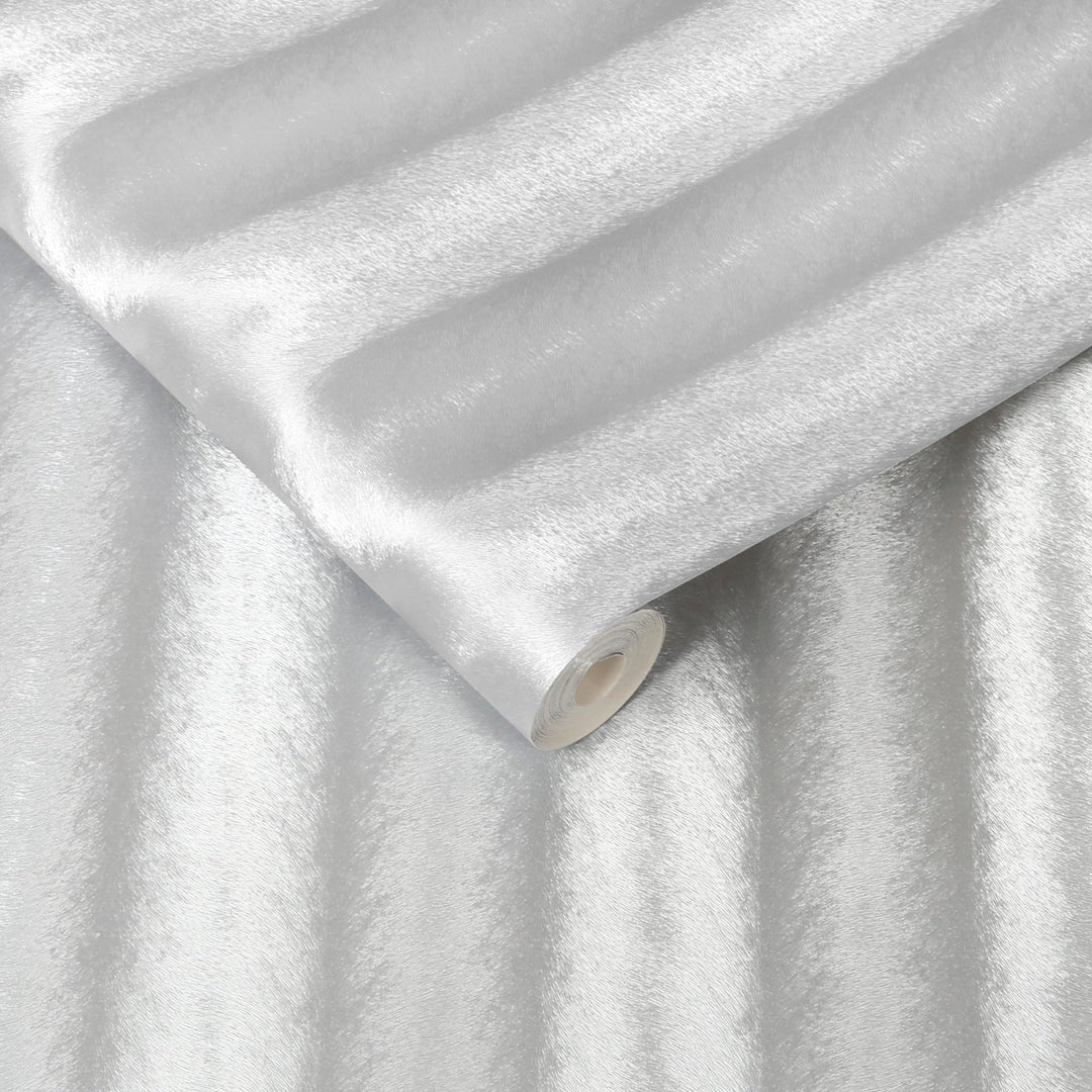 - Fur Silver Wallpaper - 106371 - Decor Warehouse