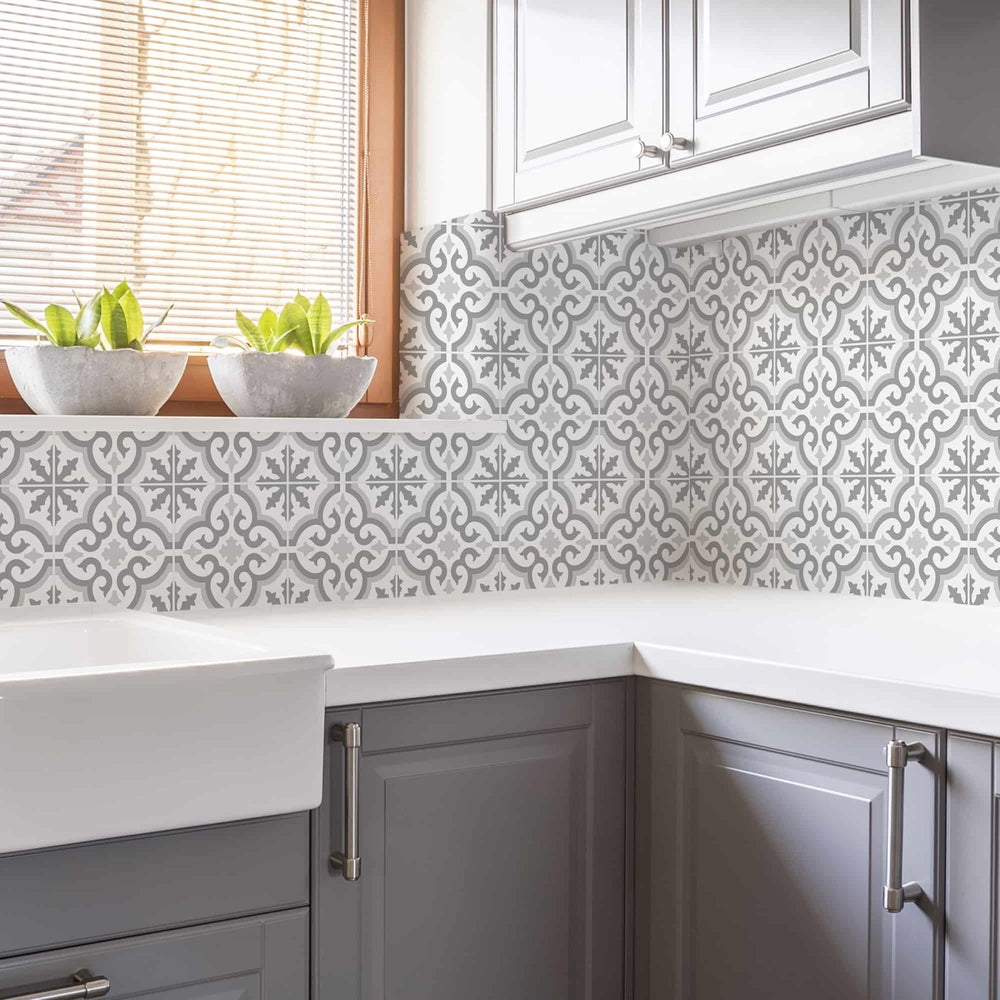  - Grecian Grey Contour Wallpaper - 112648 - Decor Warehouse