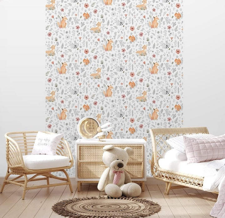  - Happy Coppice Wallpaper - M51805 - Decor Warehouse