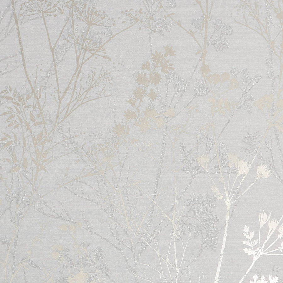 113251-Graham & Brown-Hedegrow Grey Pale Gold Wallpaper-Decor Warehouse