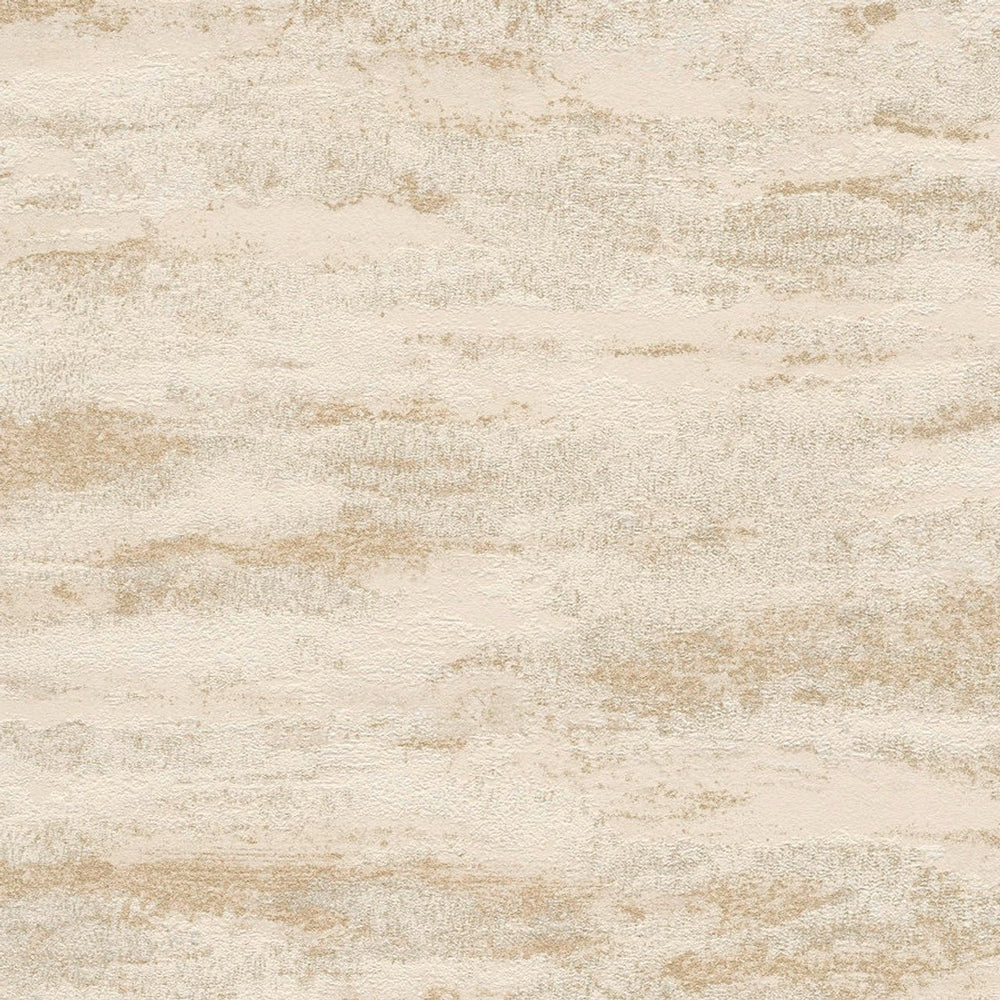 39041-4-Grandeco-Innova Attractive 2 Cream/Gold Distressed Plaster Effect Wallpaper-Decor Warehouse