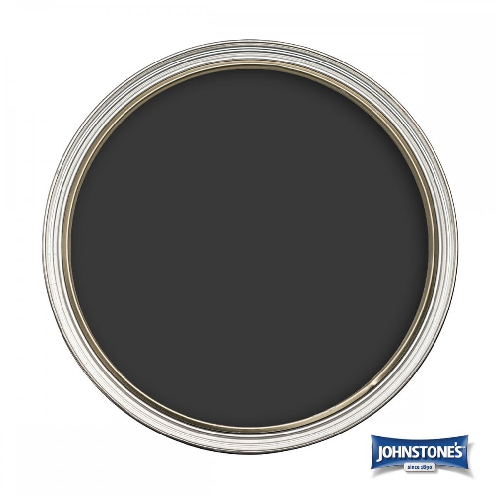 - Johnstone's Exterior Hardwearing Gloss Paint - Black - 750ml - 11245690 - Decor Warehouse