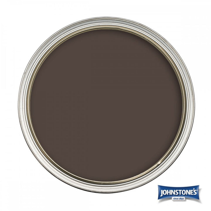  - Johnstone's Exterior Hardwearing Gloss Paint - Chocolate - 750ml - 11147350 - Decor Warehouse