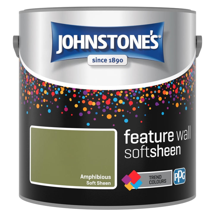  - Johnstone's Feature Wall Matt Paint - Amphibious 2.5L - Decor Warehouse