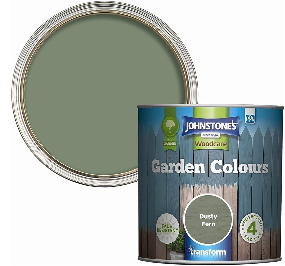-Johnstone's-Johnstone's Garden Colours Exterior Wood Paint - Dusty Fern 1L-Decor Warehouse