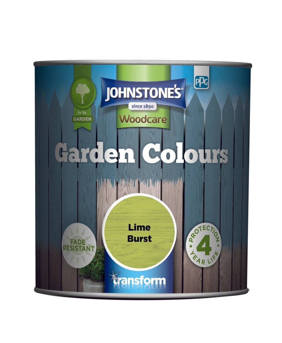 -Johnstone's-Johnstone's Garden Colours Exterior Wood Paint - Lime Burst 1L-Decor Warehouse