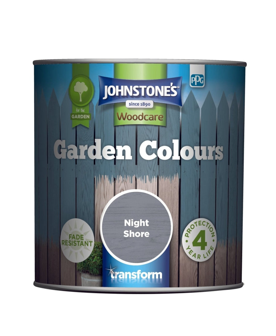 -Johnstone's-Johnstone's Garden Colours Exterior Wood Paint- Night Shore 1L-Decor Warehouse