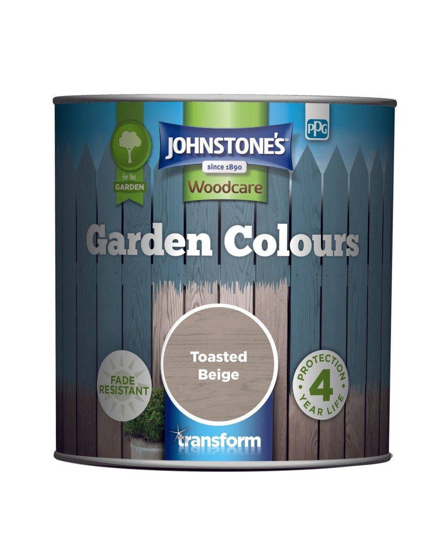 -Johnstone's-Johnstone's Garden Colours Exterior Wood Paint - Toasted Beige 1L-Decor Warehouse