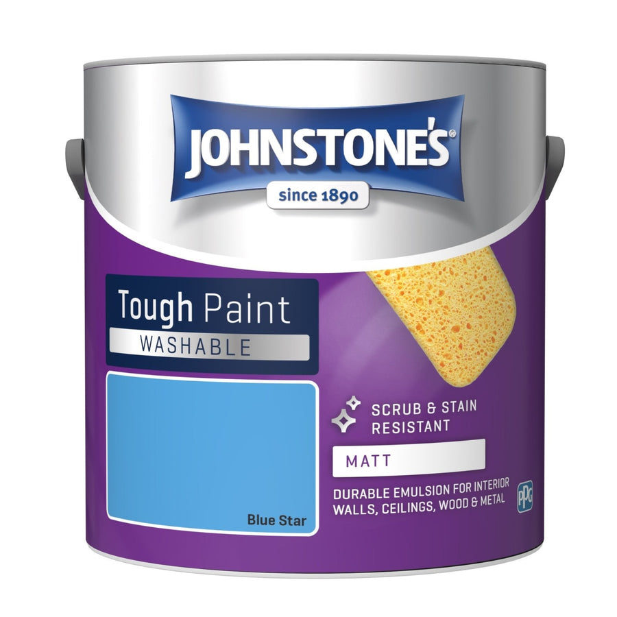 11261045-Johnstone's-Johnstone's Interior Washable Matt Paint - Blue Star 2.5L-Decor Warehouse