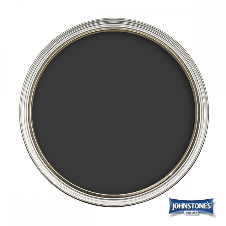  - Johnstone's Interior Wood & Metal Quick Dry Satin Paint - Black - 750ml - 11246417 - Decor Warehouse