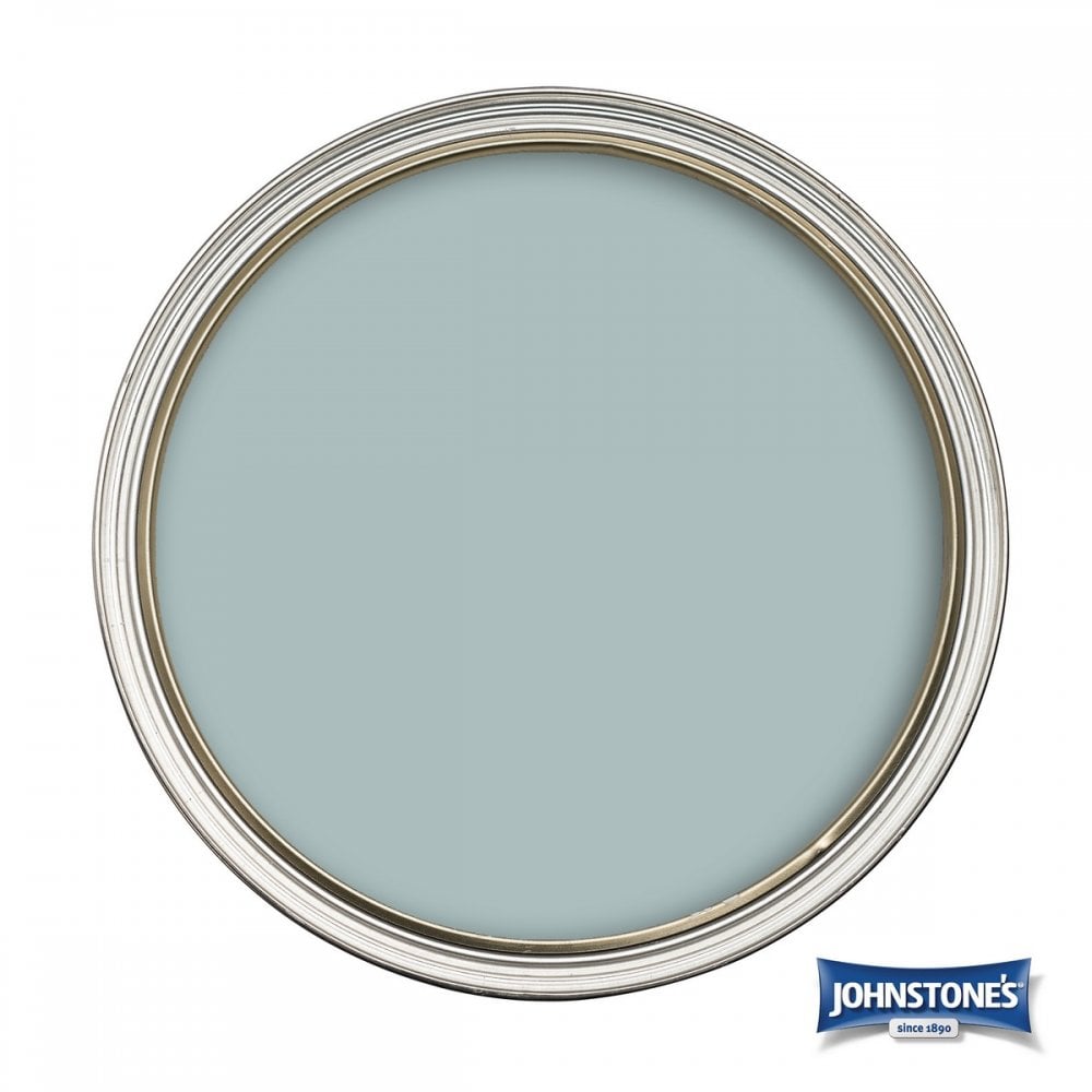  - Johnstone's Interior Wood & Metal Quick Dry Satin Paint - Vintage Duck Egg - 750ml - 11144624 - Decor Warehouse