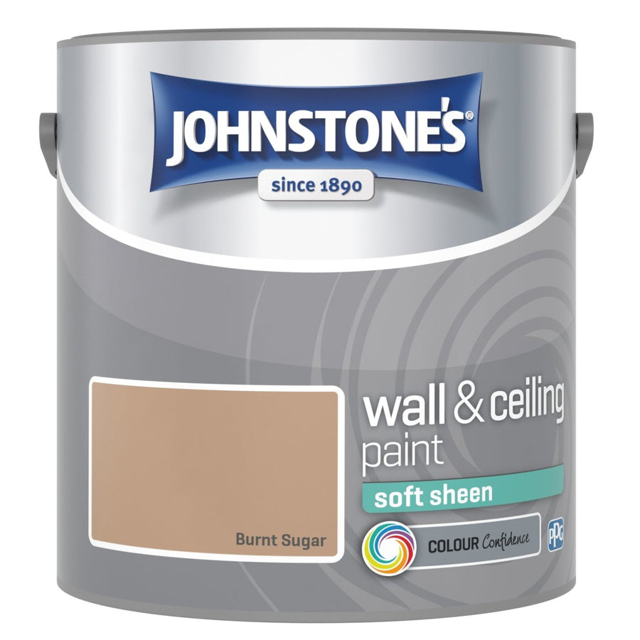 10856490-Johnstone's-Johnstone's Wall and Ceiling Soft Sheen Paint- Burnt Sugar - 2.5L-Decor Warehouse