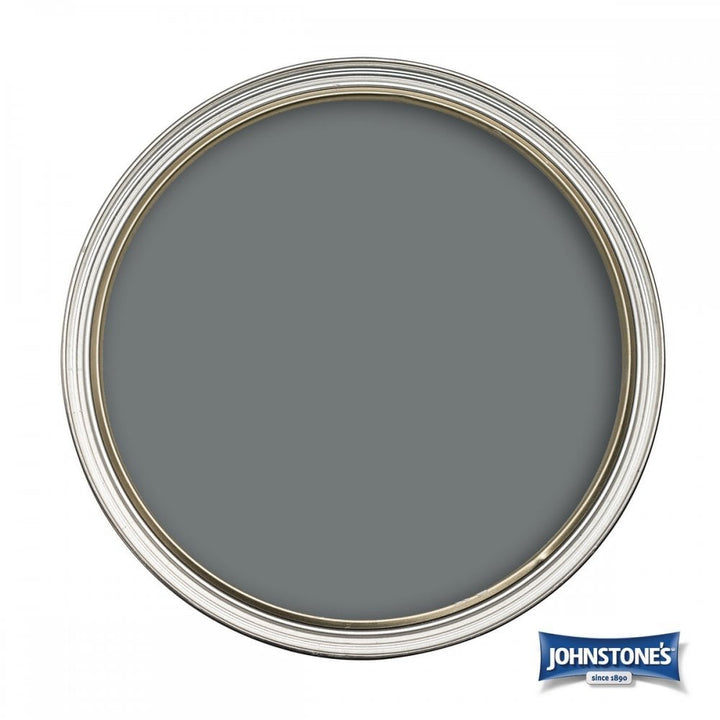 - Johnstone's Wall and Ceiling Soft Sheen Paint - Steel Smoke - 5L - Decor Warehouse