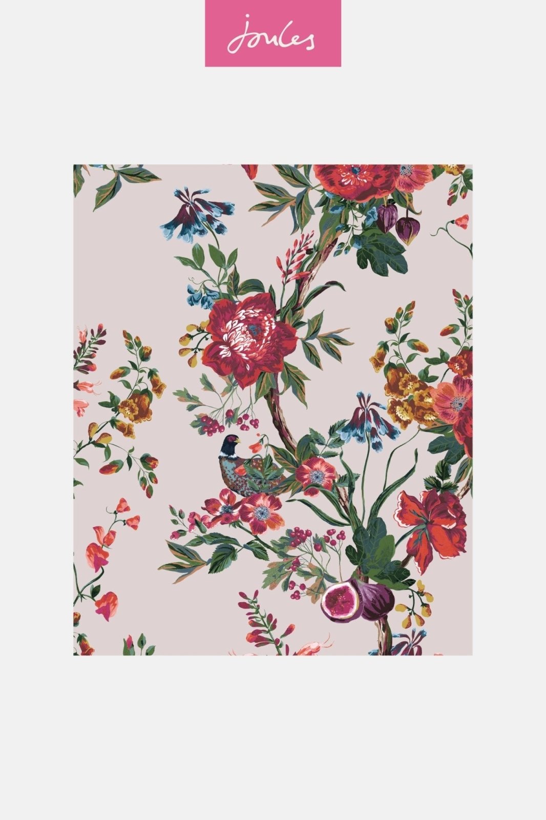  - Joules Forest Chinoiserie Antique Creme Wallpaper - 118558 - Decor Warehouse