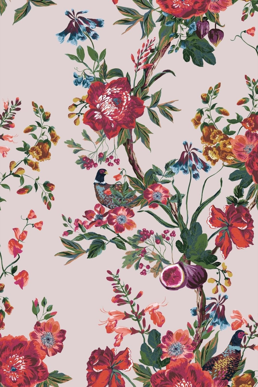 118558-Graham & Brown-Joules - Forest Chinoiserie Antique Creme Wallpaper-Decor Warehouse