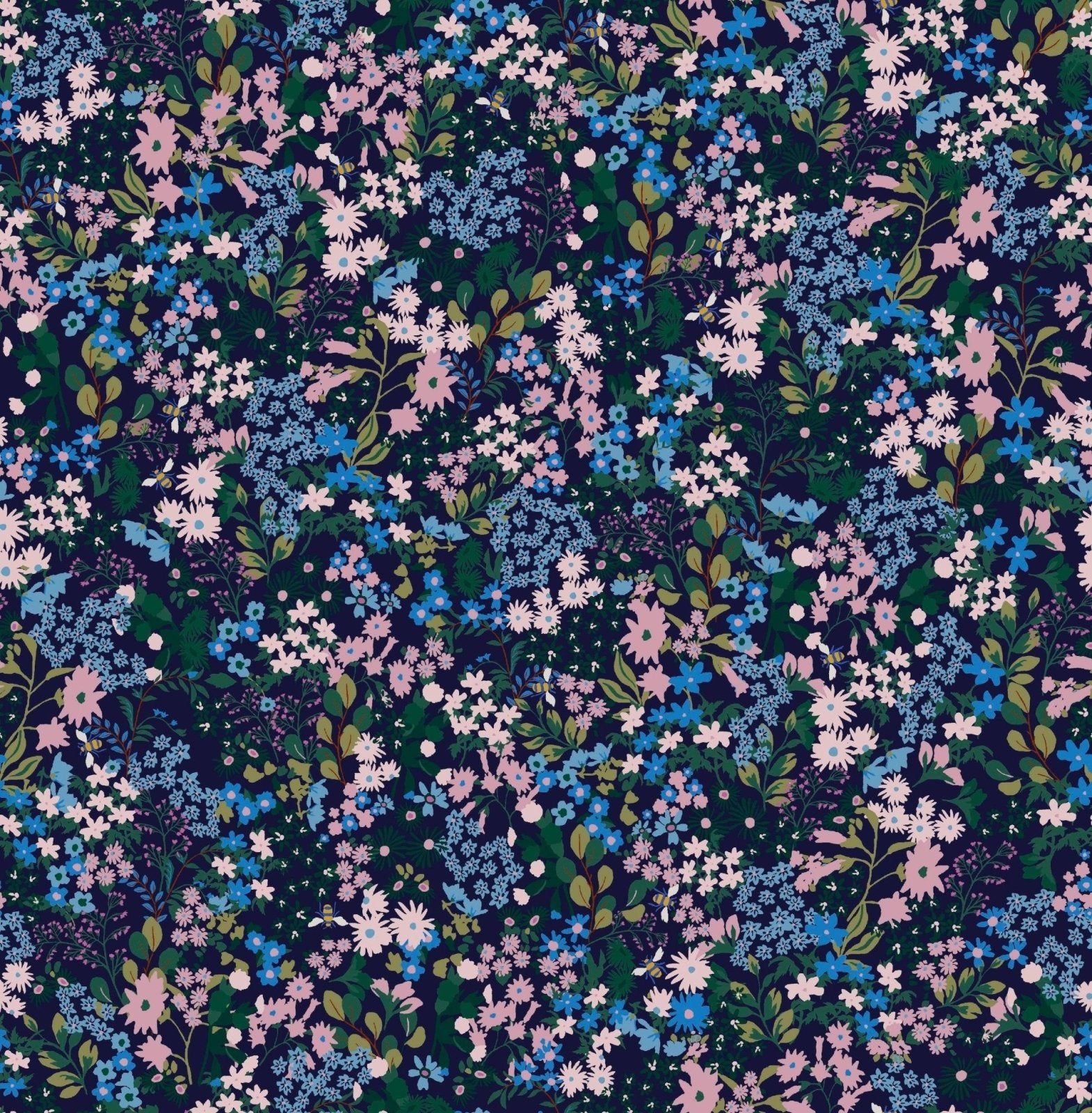 - Joules Gilmorton Ditsy Garden Greens wallpaper - 118570 - Decor Warehouse