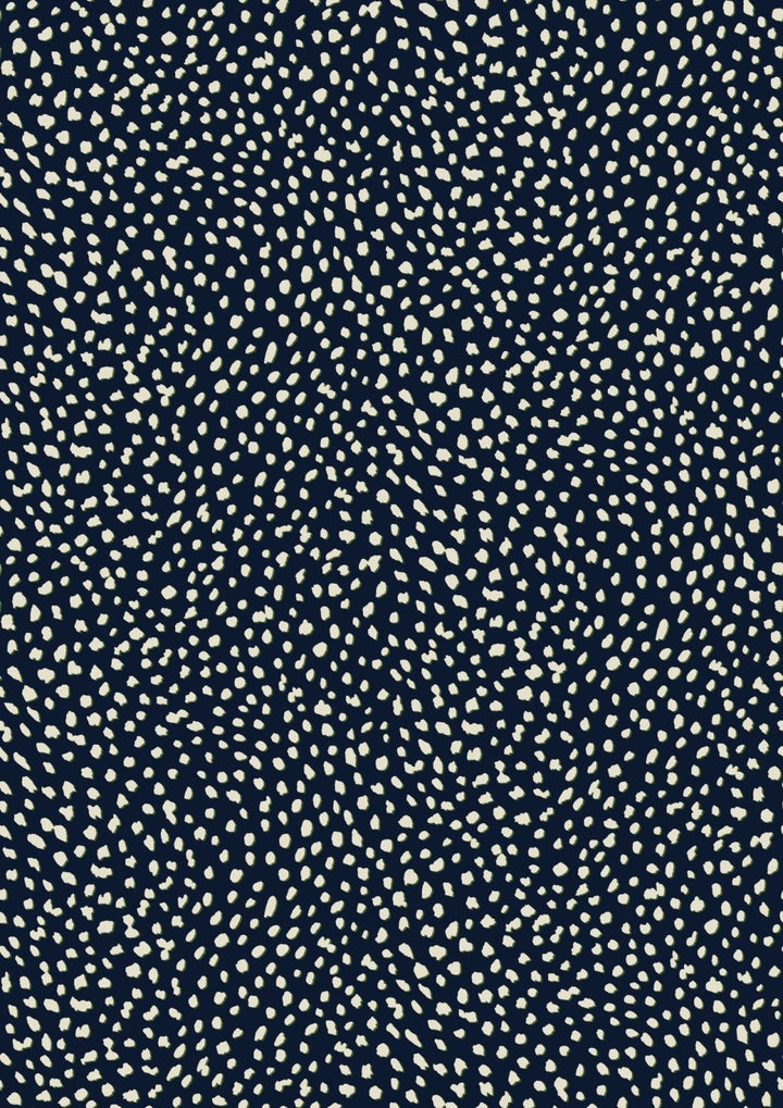  - Joules Guinea Spot French Navy Wallpaper - 118567 - Decor Warehouse