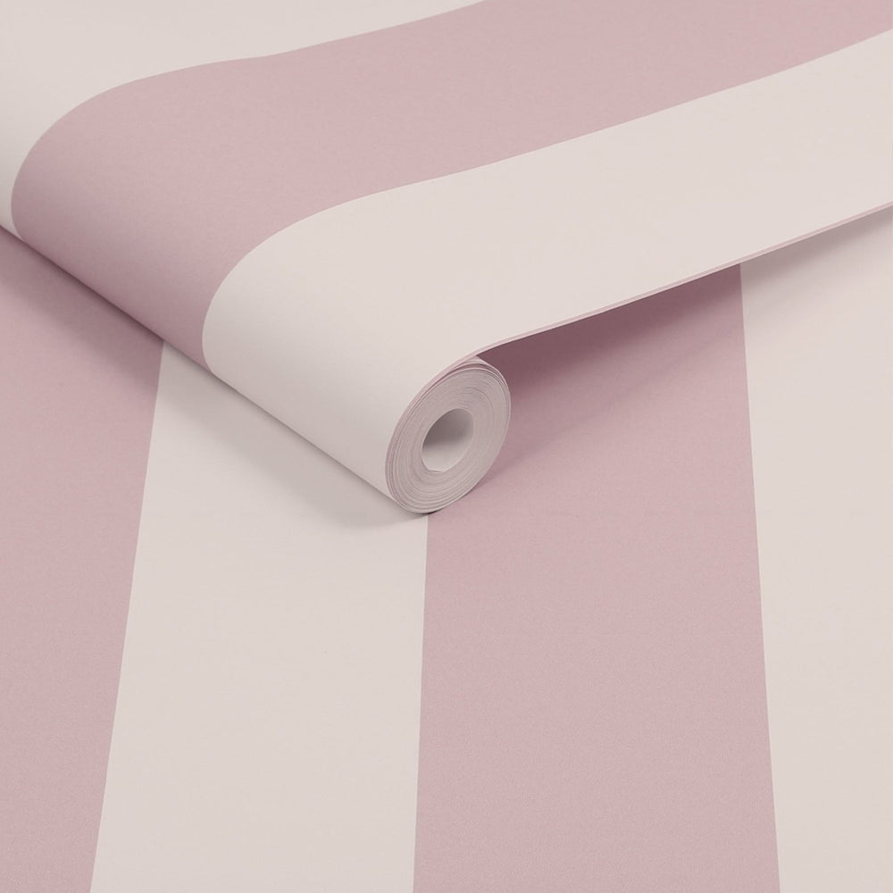 120890-Graham & Brown-Joules Harborough Stripe Pink Wallpaper-Decor Warehouse