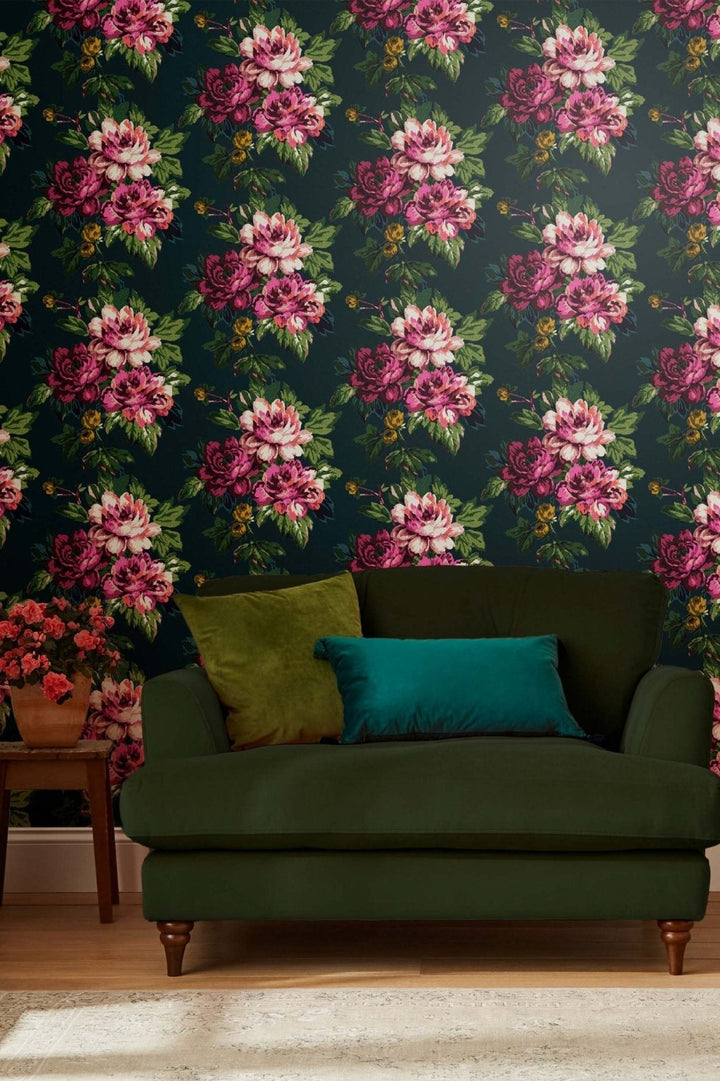 118571-Graham & Brown-Joules - Invite Floral Wallpaper-Decor Warehouse