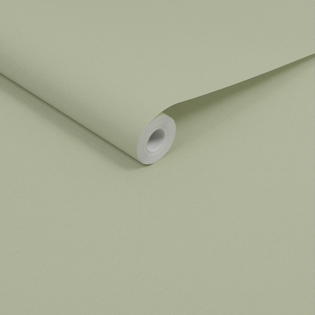  - Joules Plain Sage Wallpaper - 120885 - Decor Warehouse