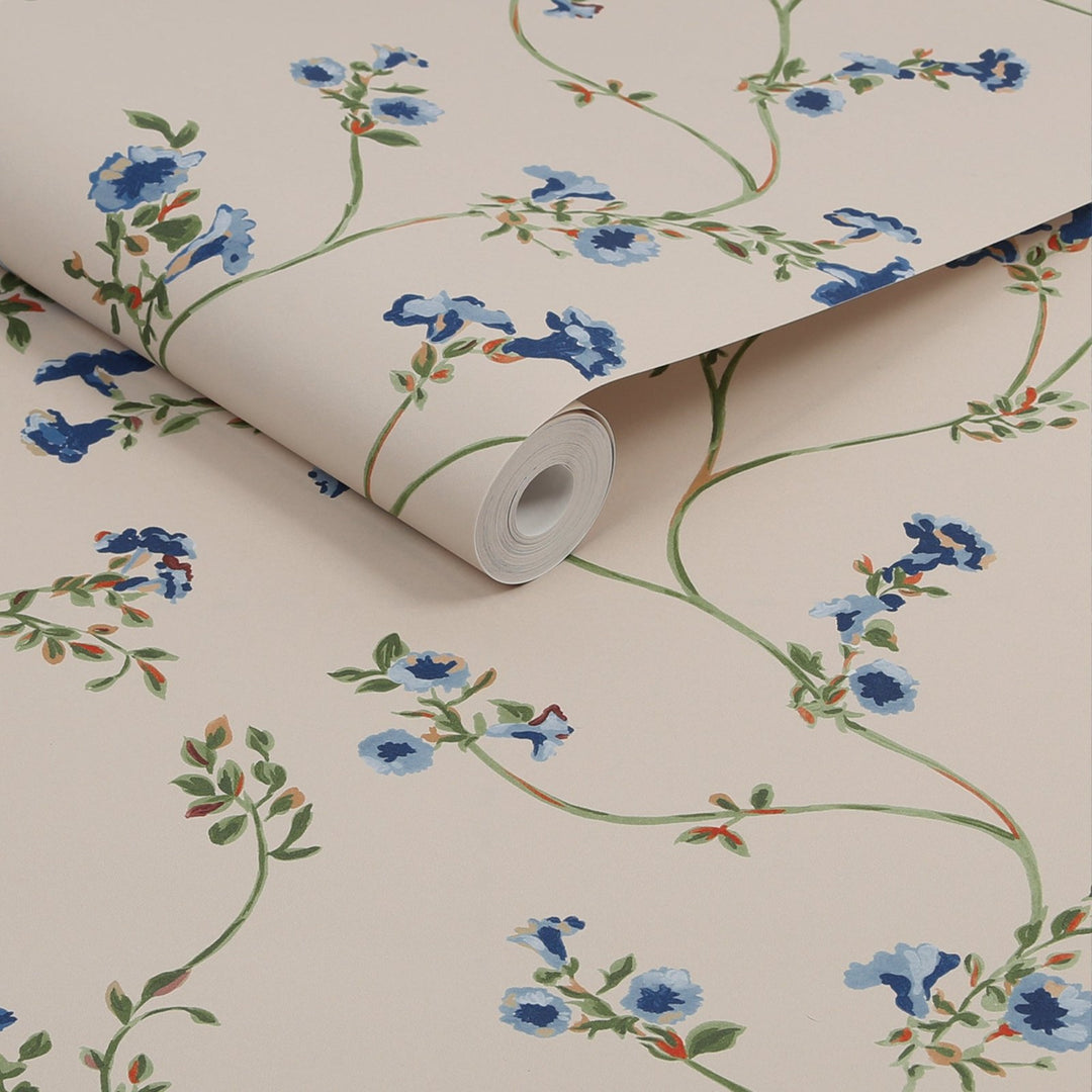 - Joules Robey Cottage Floral Creme wallpaper - 120875 - Decor Warehouse