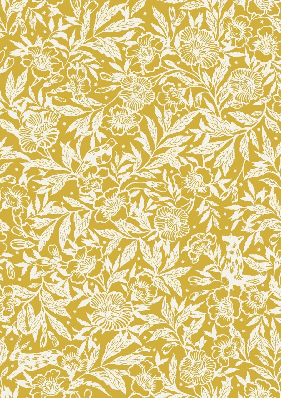 118542-Graham & Brown-Joules - Twilight Ditsy Antique Gold Wallpaper-Decor Warehouse