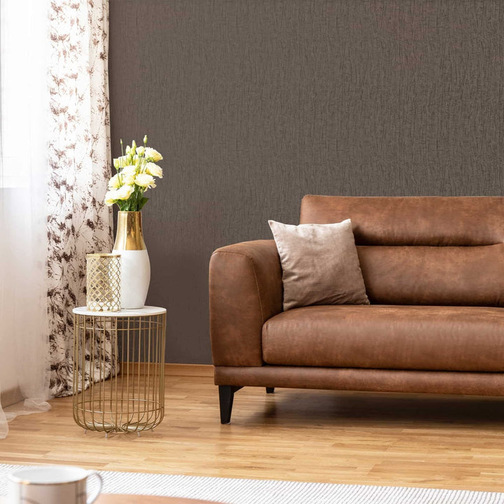 111304-Graham & Brown-Marquise Plain Smokey Quartz Grey Textured Wallpaper-Decor Warehouse