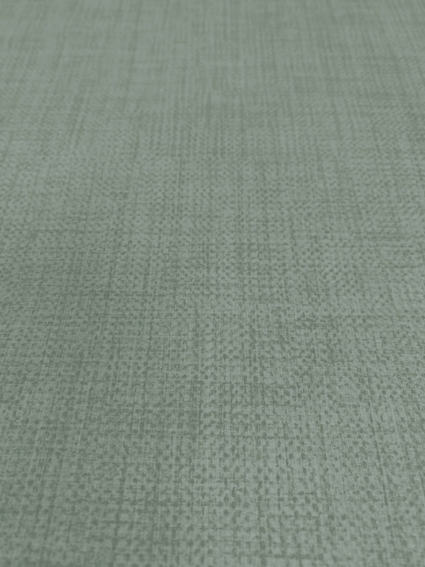  - Muriva Cambric Green Textured Wallpaper - 196304 - Decor Warehouse