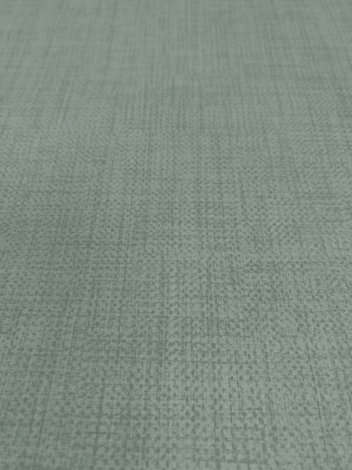  - Muriva Cambric Green Textured Wallpaper - 196304 - Decor Warehouse