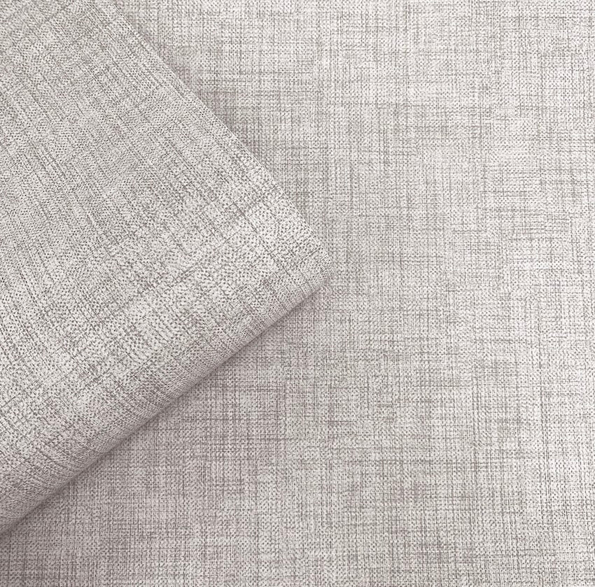  - Muriva Cambric Texture Chestnut Wallpaper - 196302 - Decor Warehouse