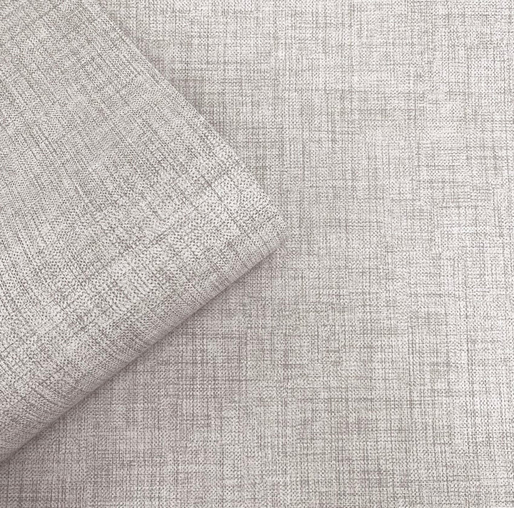  - Muriva Cambric Texture Chestnut Wallpaper - 196302 - Decor Warehouse