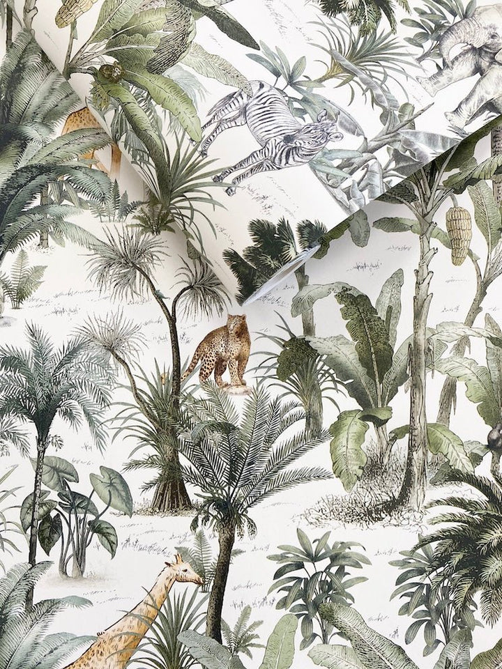 176501-Muriva-Muriva Jungle Safari Animal Wallpaper-Decor Warehouse