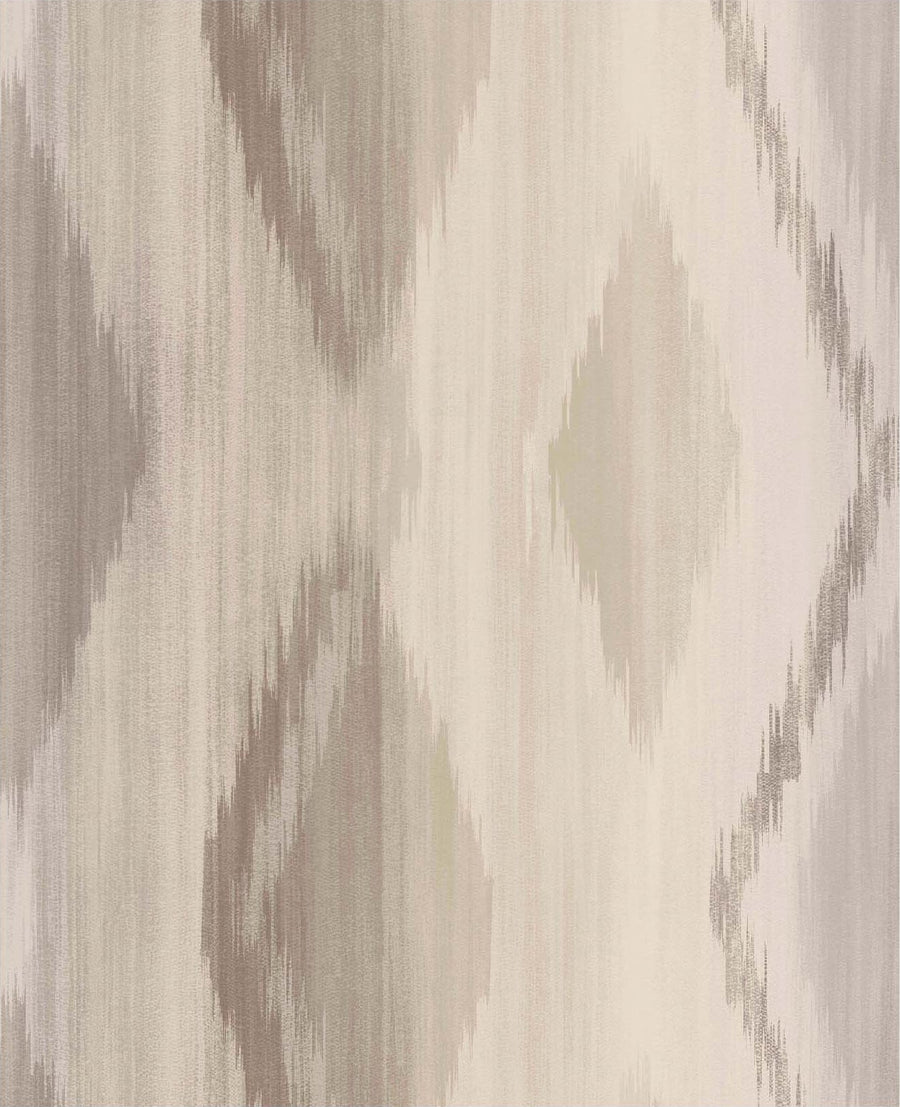 118317-Graham & Brown-Next - Abstract Ikat Neutral Wallpaper-Decor Warehouse