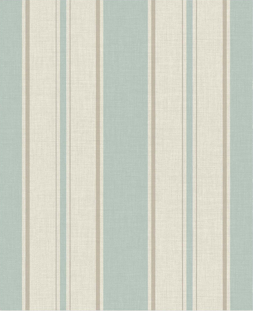 118291-Graham & Brown-Next - Country Stripe Duck Egg Wallpaper-Decor Warehouse