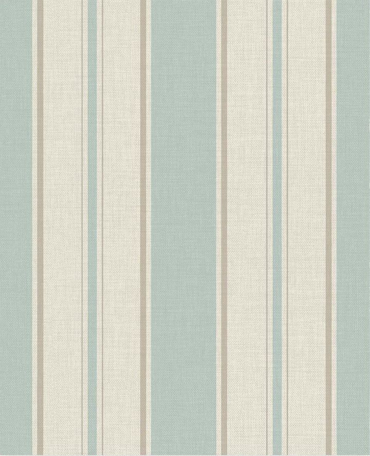 118291-Graham & Brown-Next - Country Stripe Duck Egg Wallpaper-Decor Warehouse
