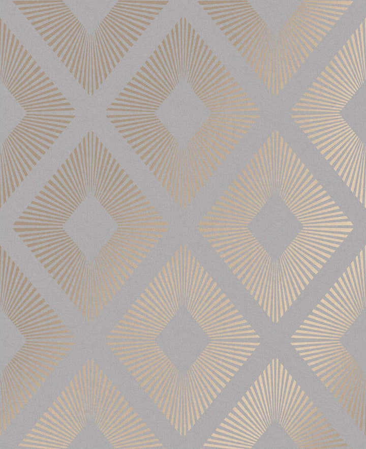 118271-Graham & Brown-Next - Deco Triangle Grey Wallpaper-Decor Warehouse