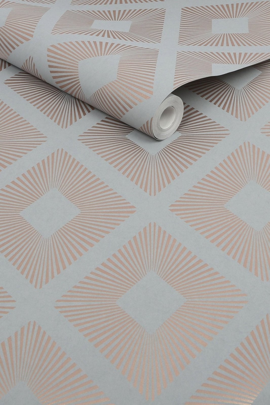 118271-Graham & Brown-Next - Deco Triangle Grey Wallpaper-Decor Warehouse