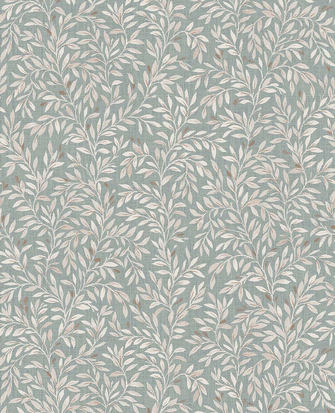 118262-Graham & Brown-Next - Ditsy Leaf Duck Egg Wallpaper-Decor Warehouse