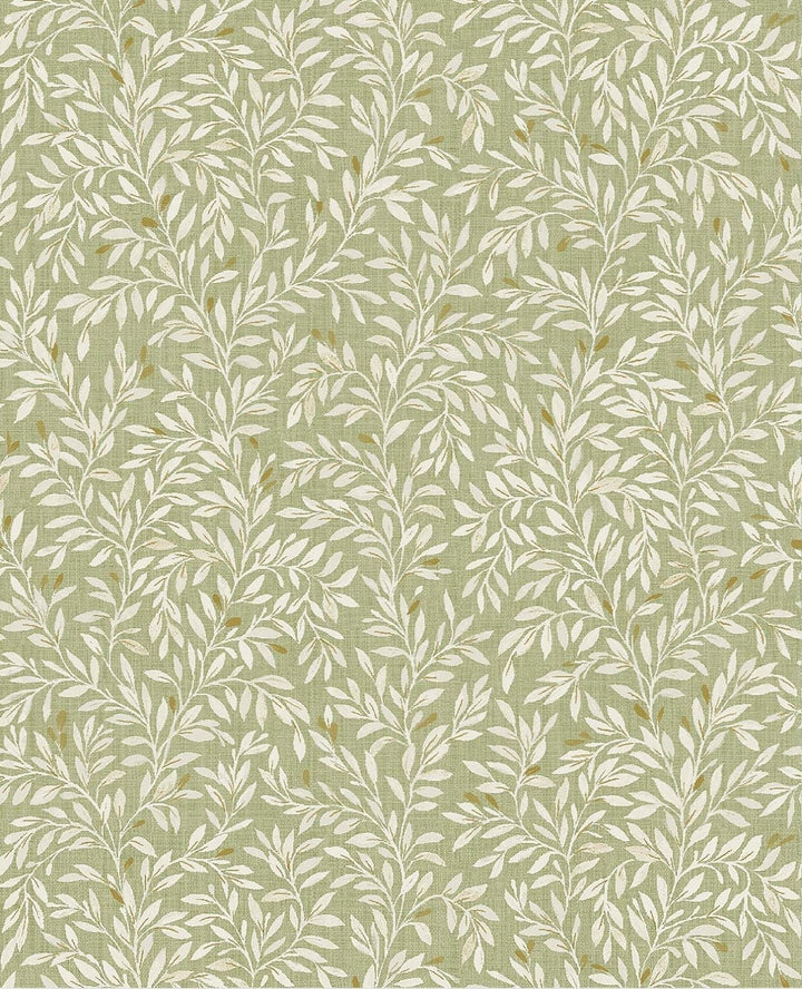 118261-Graham & Brown-Next - Ditsy Leaf Green Wallpaper-Decor Warehouse