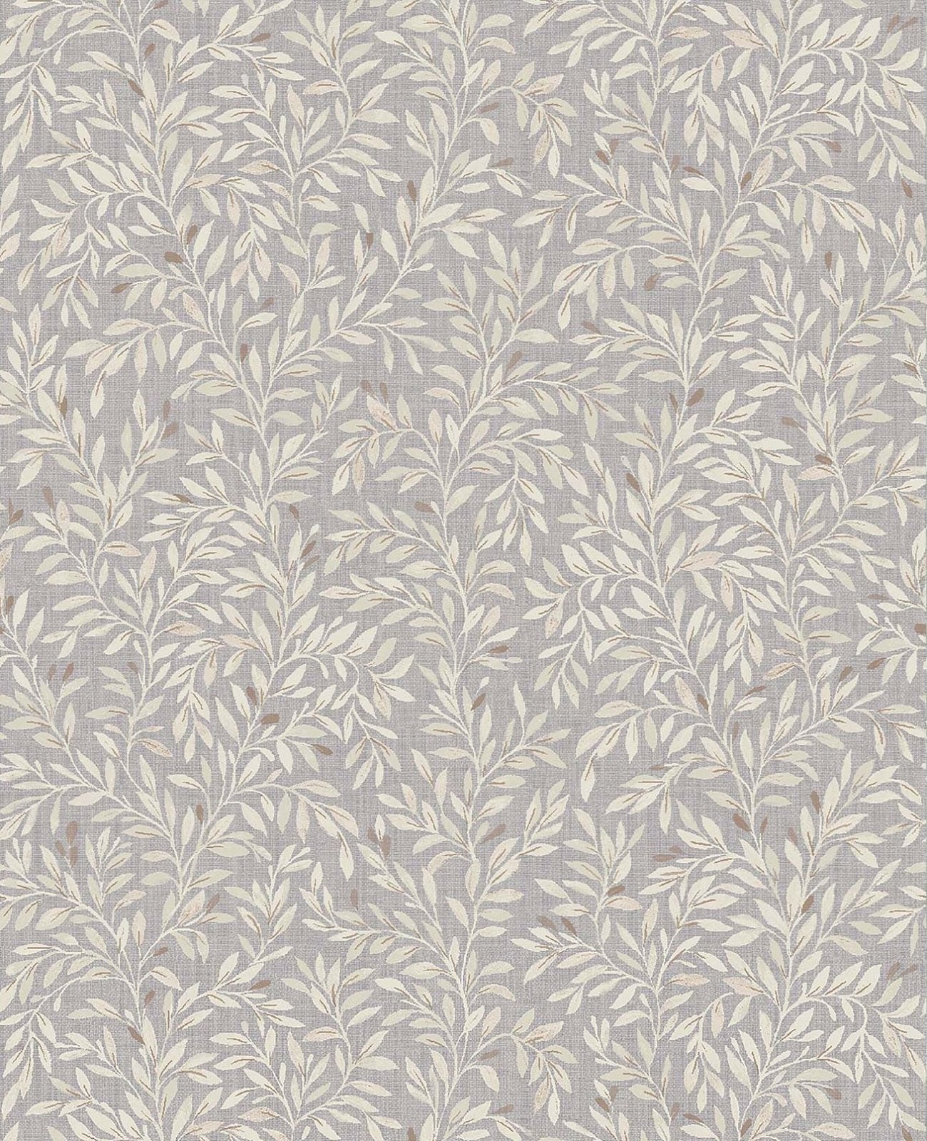 118263-Graham & Brown-Next - Ditsy Leaf Grey Wallpaper-Decor Warehouse