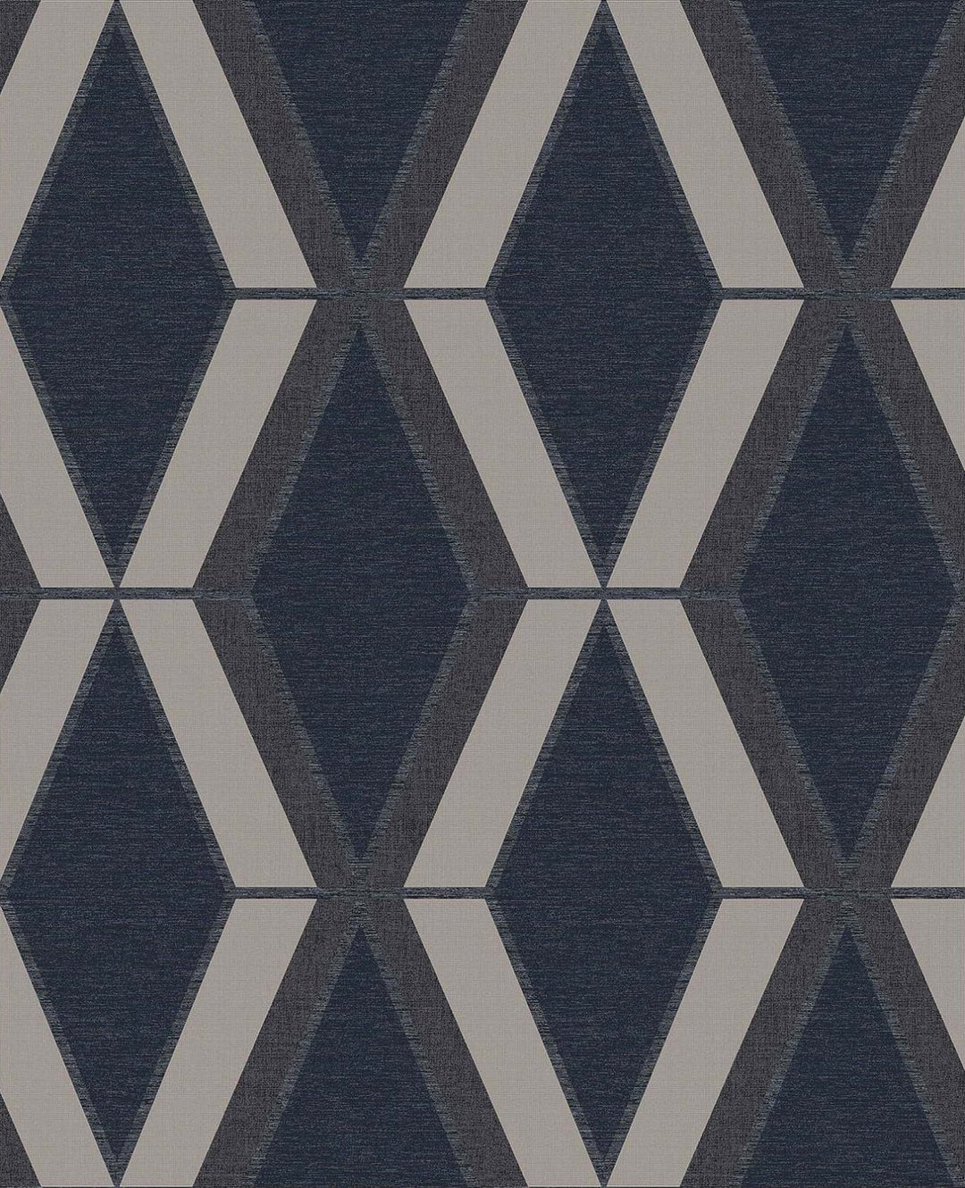 118282-Graham & Brown-Next - Optical Triangle Navy Wallpaper-Decor Warehouse