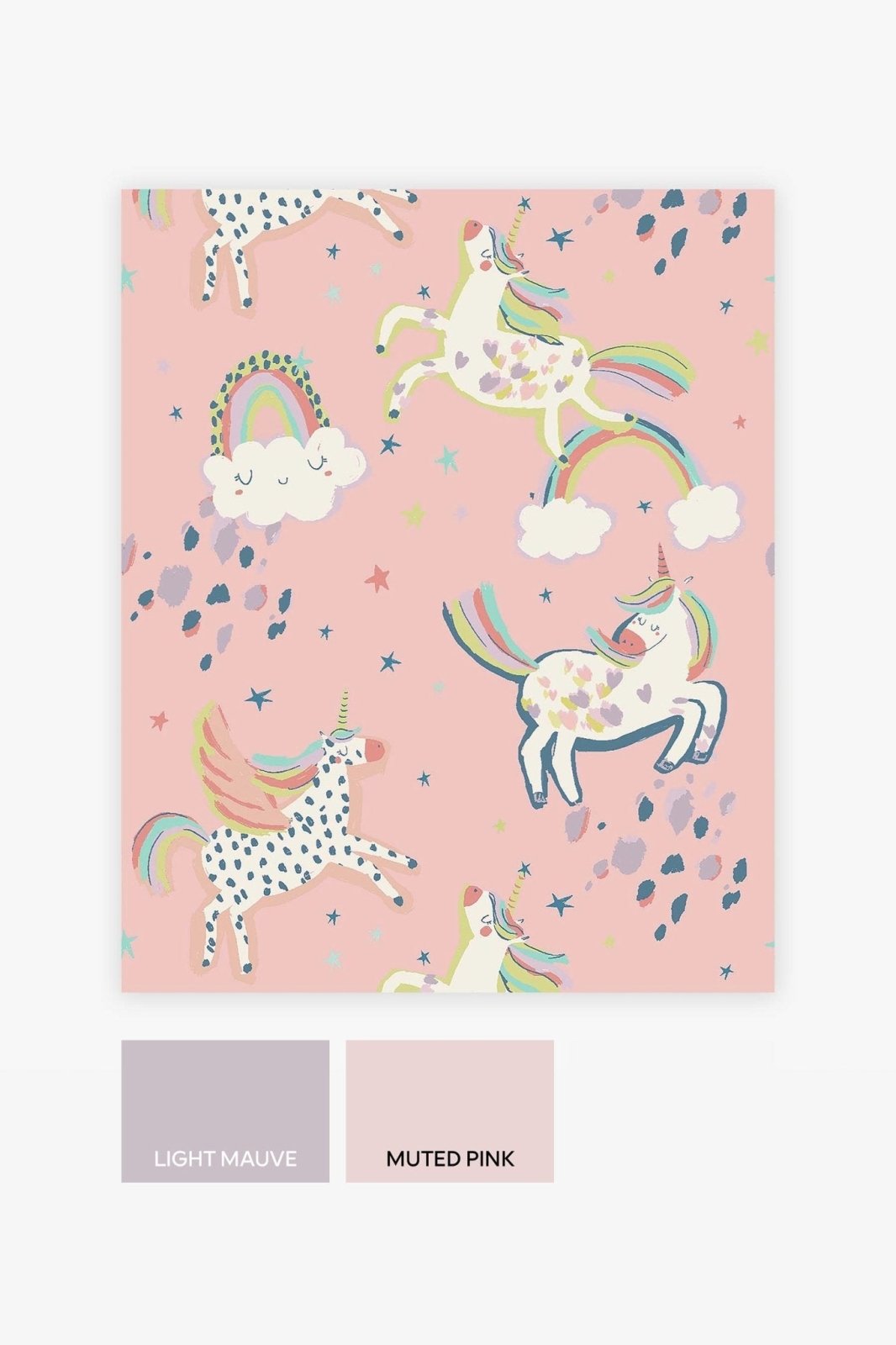 118328-Graham & Brown-Next - Party Unicorn Pink Wallpaper-Decor Warehouse