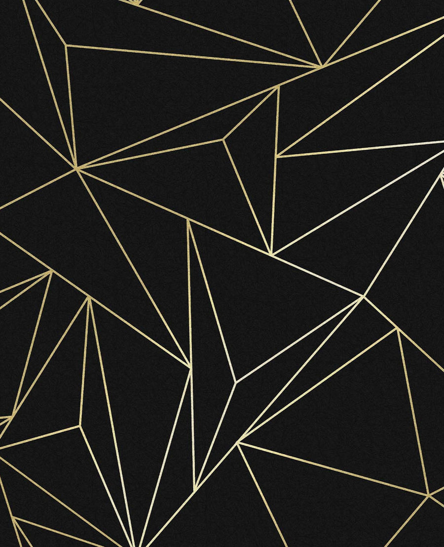 118277-Graham & Brown-Next - Scatter Geo Black Wallpaper-Decor Warehouse
