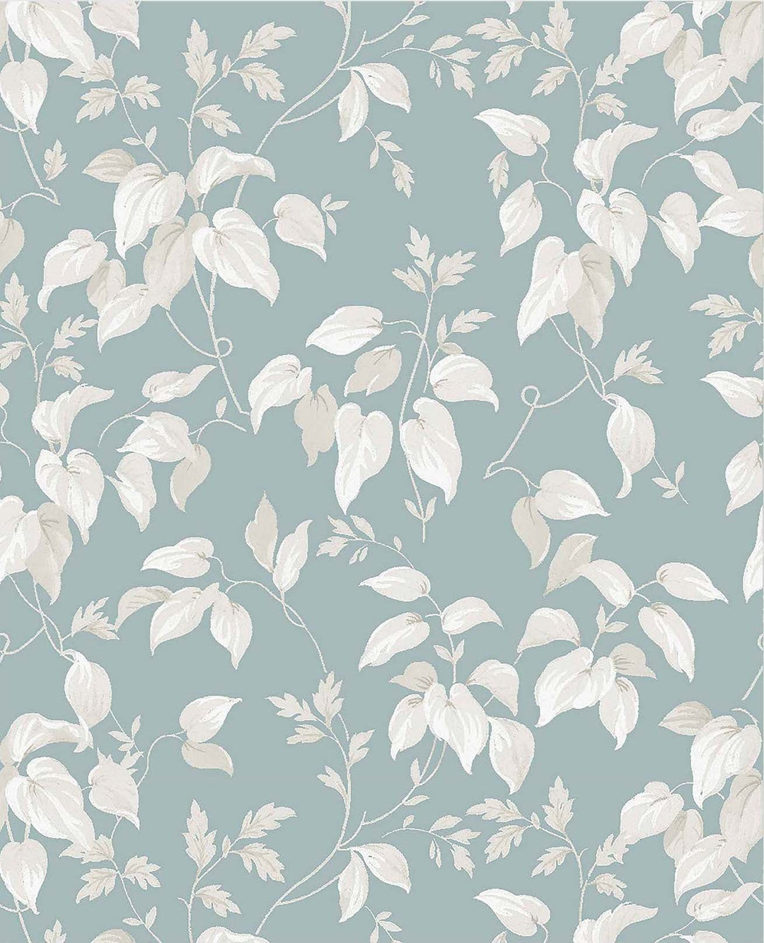 118258-Graham & Brown-Next - Trail Flower Duck Egg Wallpaper-Decor Warehouse