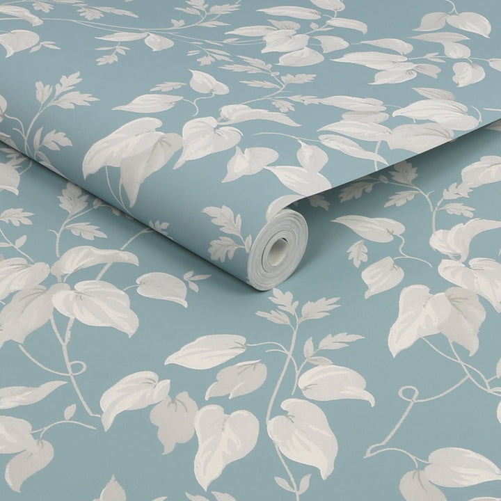 118258-Graham & Brown-Next - Trail Flower Duck Egg Wallpaper-Decor Warehouse