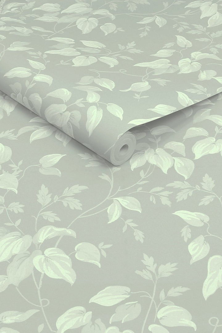 118260-Graham & Brown-Next - Trail Flower Grey Wallpaper-Decor Warehouse