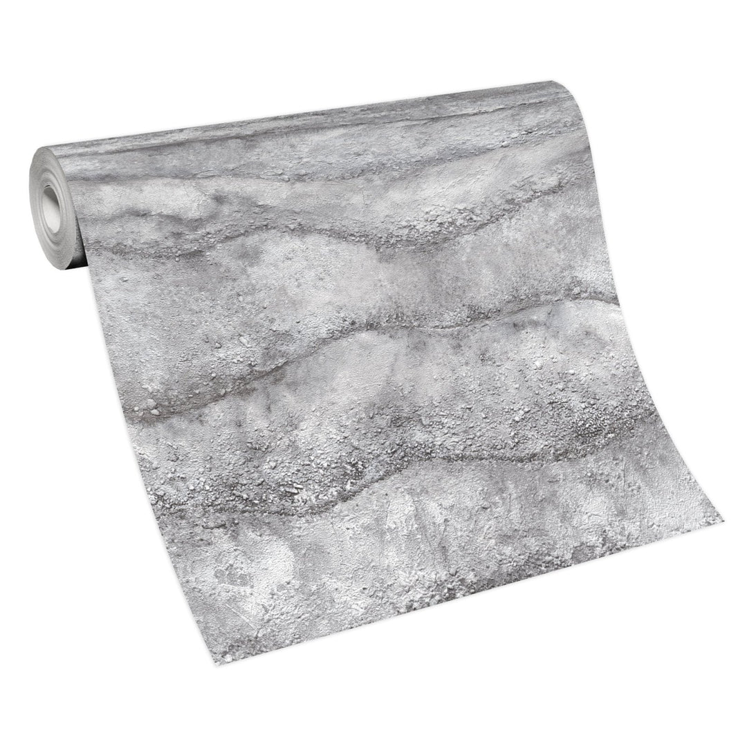 9057-Debona-Quartz Industrial Marble Dark Grey Wallpaper-Decor Warehouse