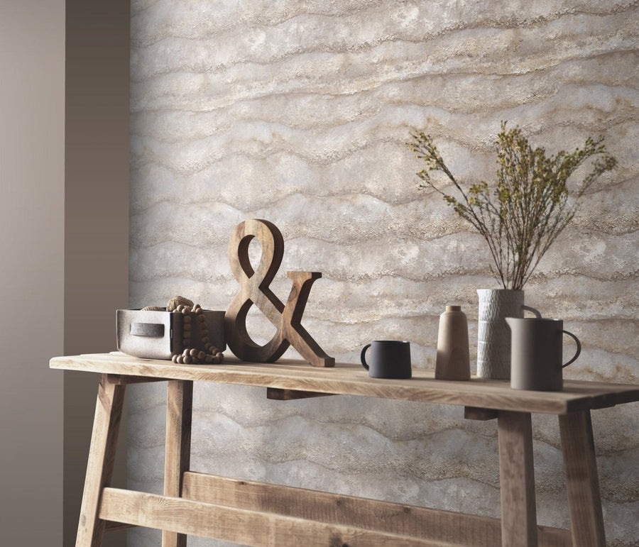 9055-Debona-Quartz Industrial Marble Neutral Wallpaper-Decor Warehouse